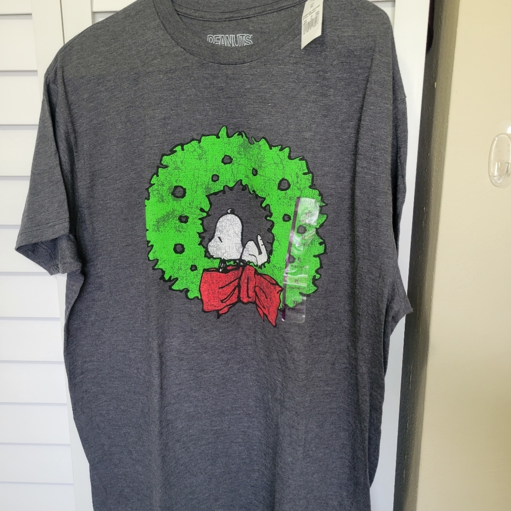 Peanuts Men's Christmas Shirt